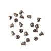 Barrel Clutch Earring Back, Silver - Retail Packs (1 Dozen Tubes, 20 Pieces/Tube) 