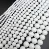 Smooth Round, White Quartz Beads, Choose Size (16