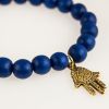 Project: Hamsa Charm &  Wood Bracelet 