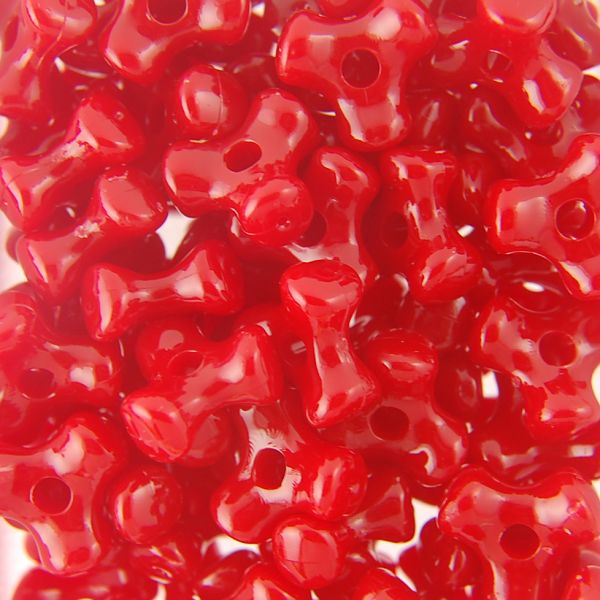 Red - Tri Beads Opaque Colors (600 Pieces)