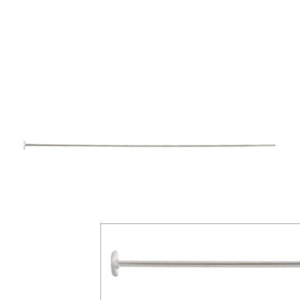 2 inch Headpin-bulk(Sterling Silver) (50 Pieces)