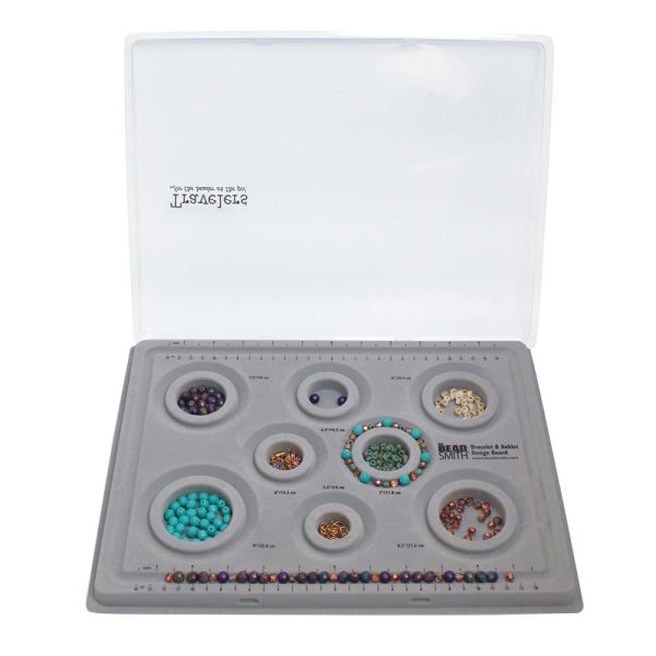 Bracelet Bead Board with Lid, 8 Sizes(Each)