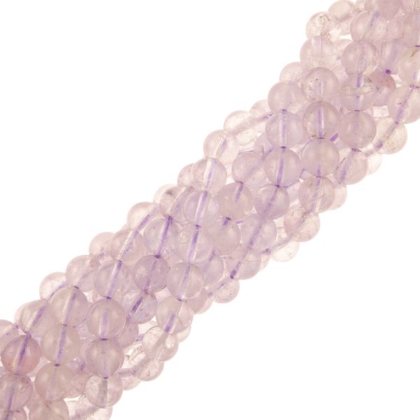 Smooth Round, Cape Amethyst Beads, Choose Size (16
