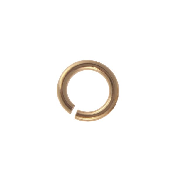4mm x 22ga Jump Ring, Gold Filled (50 Pieces)