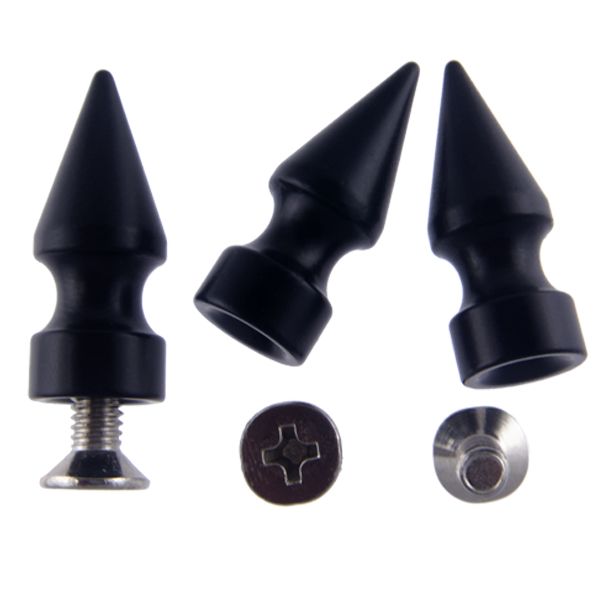 Metal Tree Spike 25mm-BULK PACK! (Black) (50 Pieces)