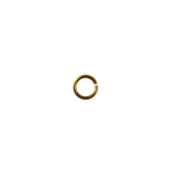 5.5MM Jump Ring-Gold-Plated (144 Pieces)