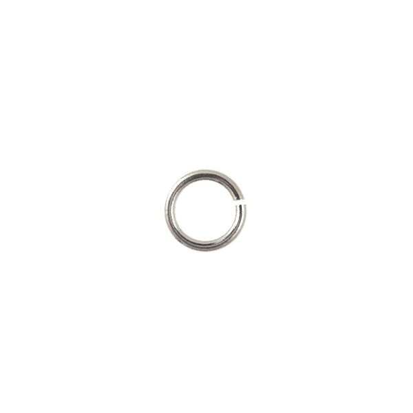 6.5MM Jump Ring-Silver-Plated (288 Pieces)