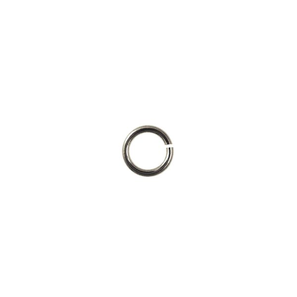 6MM Jump Ring-Im.Rhodium (144 Pieces) 
