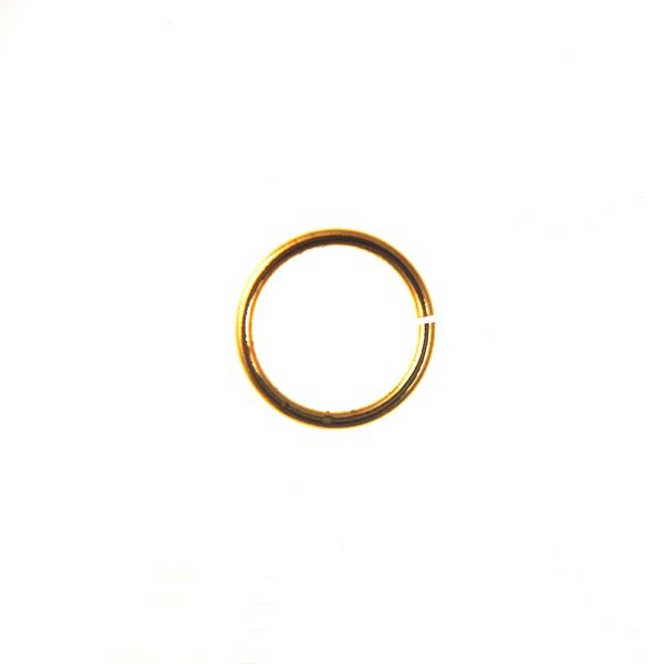 8.5MM Jump Ring-Gold-Plated (144 Pieces) 