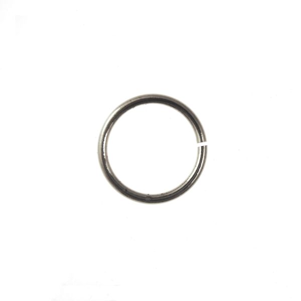 9.5MM Jump Ring-Im.Rhodium (144 Pieces)