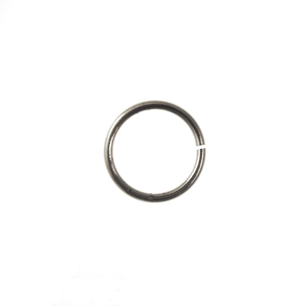 9MM Jump Ring-Im.Rhodium (144 Pieces)