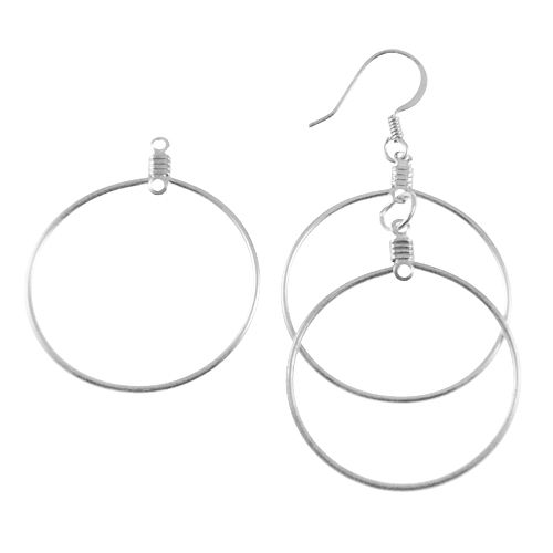 Wire Hoop w/ 2 Loops 1