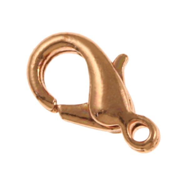 Lobster Claw Clasp, 12mm, Copper (36 Pieces)