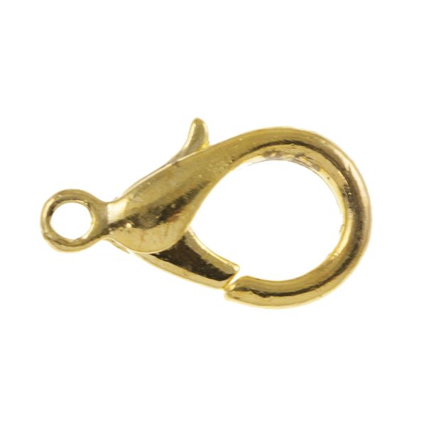 Lobster Claw 12X6MM Gold-Plated (72 Pieces)