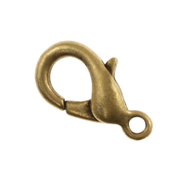 Lobster Claw Clasp, 14.5mm, Matte Gold (24 Pieces)