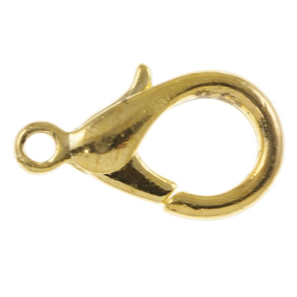 Lobster Claw 18 X 9.5MM Gold-Plated (36 Pieces)
