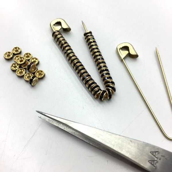 Coilless Safety Pins, 3/4