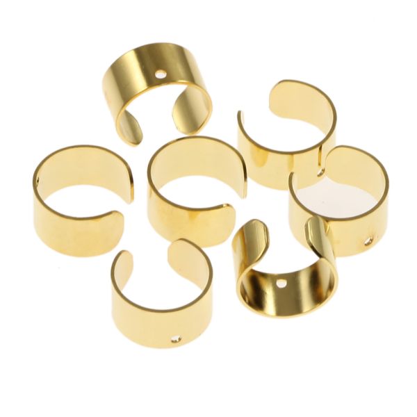 Earring Cuffs, Gold-Plated  (36 Pieces)