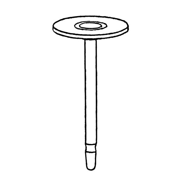 Earring Post w/ 4MM Flat Pad, Surgical Steel, Hypoallergenic (144 Pieces)