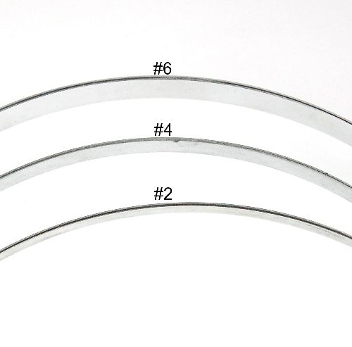 Metal Headband Bend 5MM (#4) (12 Pieces)