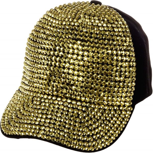 Acrylic Rhinestone, Gold Metallic, 6mm (SS30), Faceted Round, Flatback (288 Pieces)