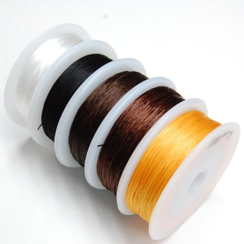 Stretch-Tastic Opelon Elastic 0.7MM Clear (100 Meters)
