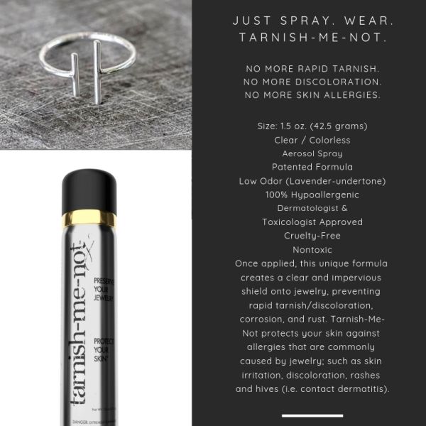 Tarnish-Me-Not, Anti-Tarnish Jewelry Spray and Skin Protectant, 4oz (Each)