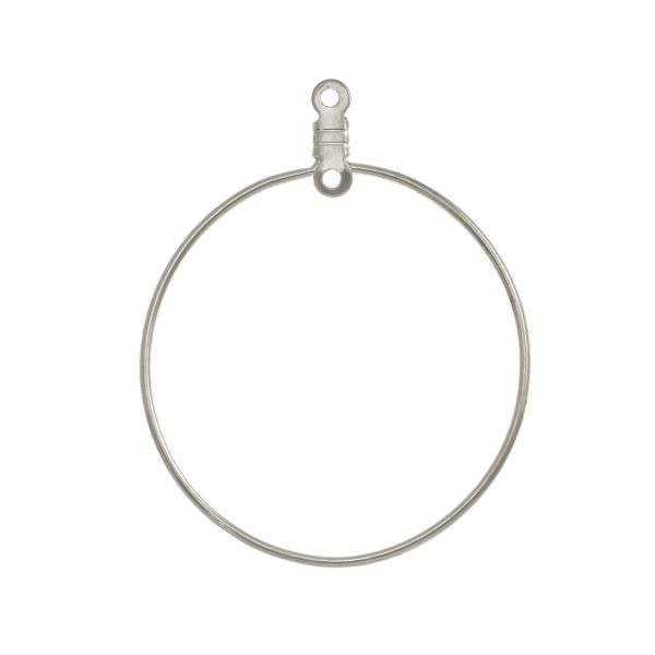 Wire Hoop w/ 2 Loops 1