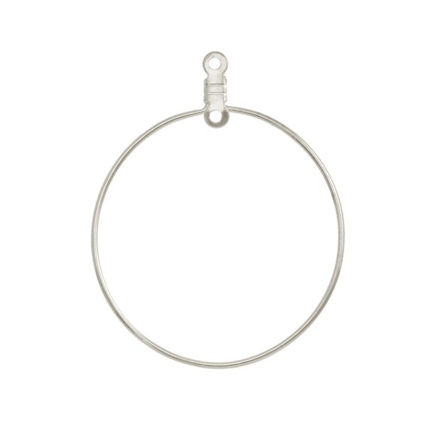 Wire Hoop w/ 2 Loops 1