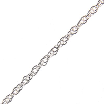SPECIAL! Sterling Silver, 1.5mm Medium Triple Twisted Rope Chain (Per Yard)
