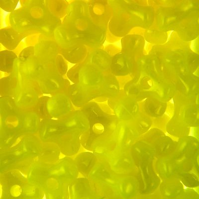 Neon Yellow - Tri Beads Opaque Colors (600 Pieces)