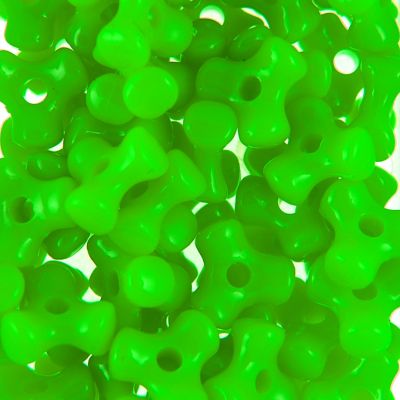 Neon Green - Tri Beads Opaque Colors (600 Pieces)