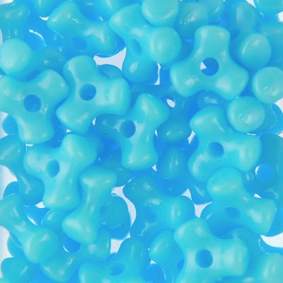 Light Blue - Tri Beads Opaque Colors (600 Pieces)