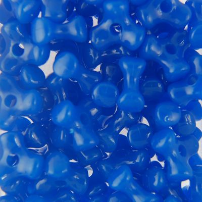 Neon Blue - Tri Beads Opaque Colors (600 Pieces)