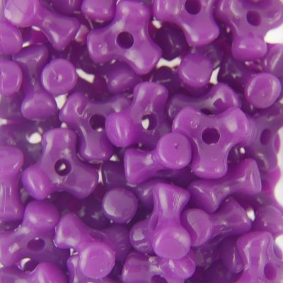 Dark Purple - Tri Beads Opaque Colors (600 Pieces)