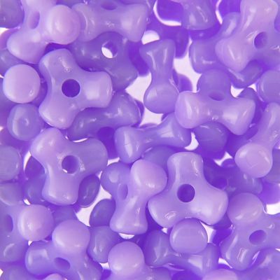 Purple - Tri Beads Opaque Colors (600 Pieces)