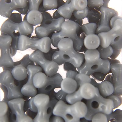Grey - Tri Beads Opaque Colors (600 Pieces)