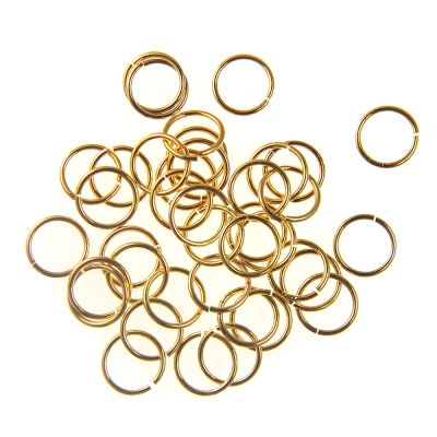 10.5MM Jump Ring-Gold-Plated (72 Pieces) 