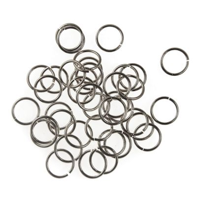 9MM Jump Ring-Im.Rhodium (144 Pieces)