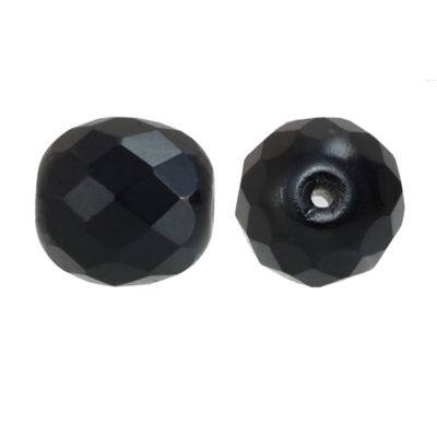 10mm Fire-Polished Glass, Round Faceted Beads (75 Pieces)