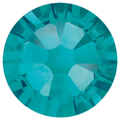 Blue Zircon-Preciosa Hot Fix Flatback Rhinestones (Choose Size)