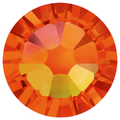 Fireopal-Preciosa Flatback Rhinestones (Choose Size)