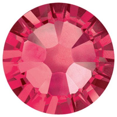 Indian Pink-Preciosa Flatback Rhinestones (Choose Size)