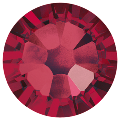 Ruby-Preciosa Flatback Rhinestones (Choose Size)