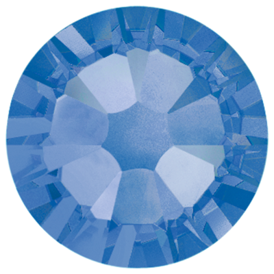 Sapphire-Preciosa Flatback Rhinestones (Choose Size)