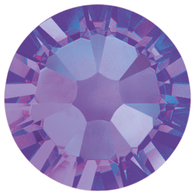 Tanzanite-Preciosa Hot Fix Flatback Rhinestones (Choose Size)