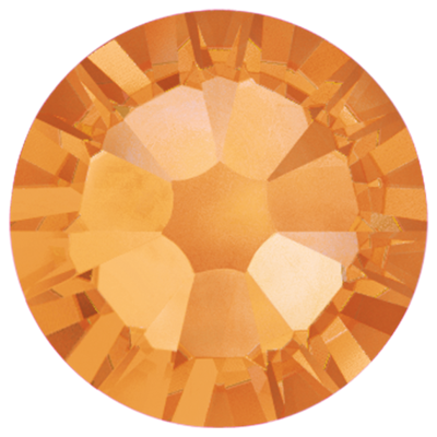 Topaz-Preciosa Flatback Rhinestones (Choose Size)