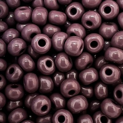 Czech Seed Beads Size 11/0 - Opaque Purple (Approx. 1/2 LB , 250 Grams)
