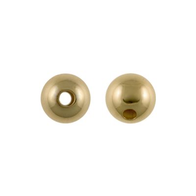 3mm Smooth Round Beads, 14K Gold Filled (50 Pieces)