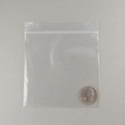 4 X 4 Vinyl Ziplock Bags (1000 Pieces )